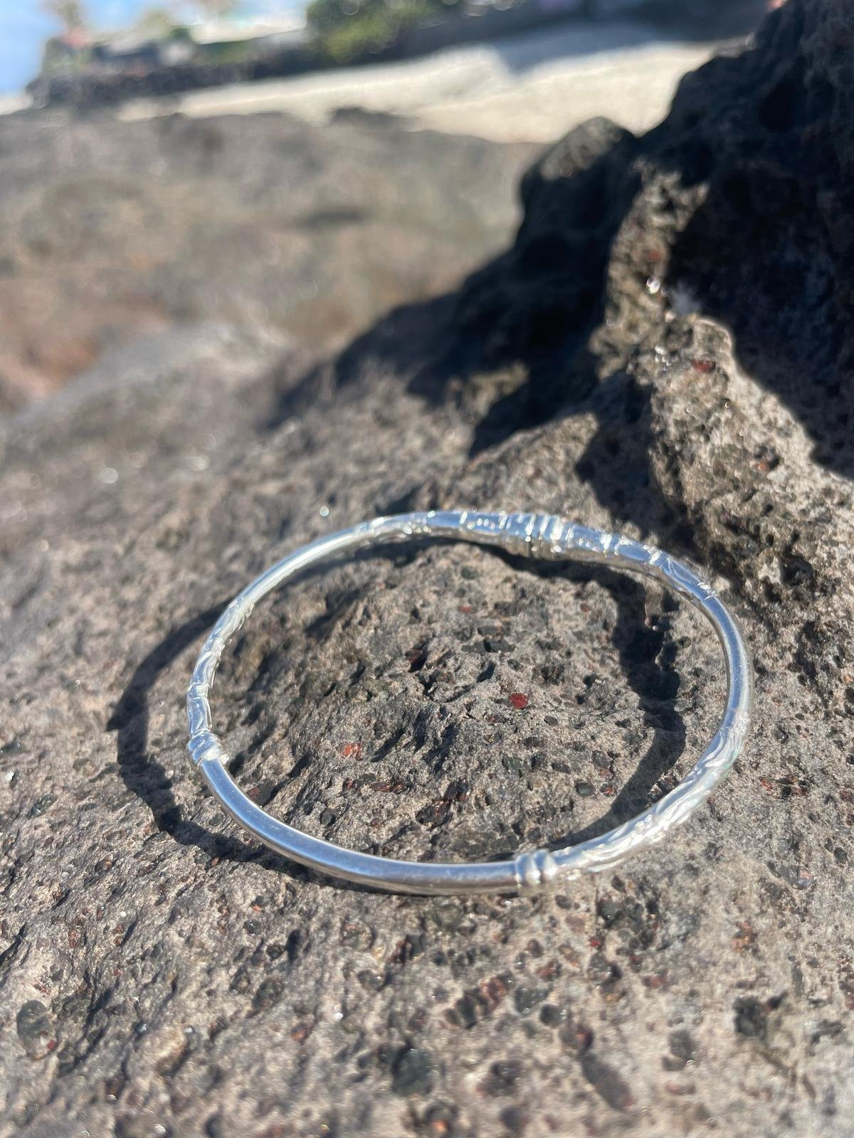 Jonc en Argent Blanc 92,5%